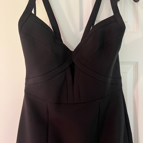 BCBG Maxazria Black Evening Dress - Picture 2 of 5